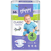  Подгузники Bella Happy Classic Макси 66 шт 