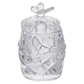 Сахарница Butterfly, 11 см, 120 мл, стекло/сталь, ANLAF-HY-9907-0 Сахарница Butterfly, 11 см, 120 мл, стекло/сталь, ANLAF-HY-9907-0