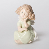 Сувенир керамика "Девочка с кудряшками, в платье с бантом" МИКС 9х4,5х5 см 7314196 Сувенир керамика "Девочка с кудряшками, в платье с бантом" МИКС 9х4,5х5 см 7314196