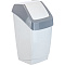  Контейнер д/мусора 7 л Мраморный М2470, 234248 М-Пластика 