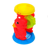 Набор для игры в песочнице Динозавр - Мельница, 27х12,5 см, 6 предметов, 550-0590 Набор для игры в песочнице Динозавр - Мельница, 27х12,5 см, 6 предметов, 550-0590