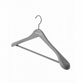  Вешалка для верхней одежды RUBBER GREY 45см AHA006 