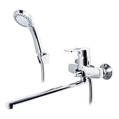 Смеситель для ванны длинный излив переключатель в корпусе E22072 Ekko Смеситель для ванны длинный излив переключатель в корпусе E22072 Ekko