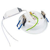 Светильник точечный встраиваемый LED DLRL 10Вт 6500К круг белый (d94х40/монтажн d75) /LEEK Светильник точечный встраиваемый LED DLRL 10Вт 6500К круг белый (d94х40/монтажн d75) /LEEK