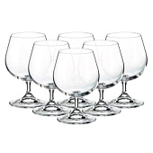 Набор бокалов для бренди Crystal Bohemia Sylvia 400мл (6шт) БСС0104 Набор бокалов для бренди Crystal Bohemia Sylvia 400мл (6шт) БСС0104