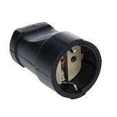 Розетка с/з черн.(артОА1020)/UNIVersal Розетка с/з черн.(артОА1020)/UNIVersal