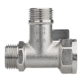 Кран шар трёхпроходной для бытовой техники 1/2"х1/2"х1/2" ВНН Кран шар трёхпроходной для бытовой техники 1/2"х1/2"х1/2" ВНН