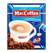 Напиток MacCoffee кофейный растворимый (3 в 1) со вкусом сгущенного молока 20г