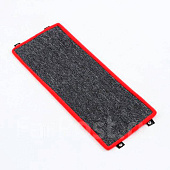  Когтеточка угловая малая, ковролин с пропиткой, 55 х 11 см, микс, 1487627 