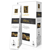 Благовония Zed Black Luxury Мирра, 16 гр, 12 шт, 19446 Благовония Zed Black Luxury Мирра, 16 гр, 12 шт, 19446