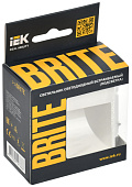 Подсветка LED для ступеней встраиваем BRITE 1Вт белый (70,8х70,8) /IEK