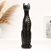  Фигура Кошка египетская, черная, 31х8 см, 10341046 