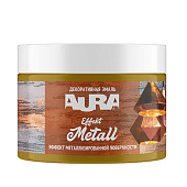 Эмаль декоративная "AURA Effekt Metall" золото 0,25 кг