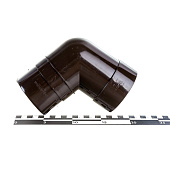 Колено 72° Docke PREMIUM, Шоколад Ral:8019 Колено 72° Docke PREMIUM, Шоколад Ral:8019