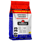 Шпатлевка гипсовая безусадочная GT-33 (5кг) /Геркулес Шпатлевка гипсовая безусадочная GT-33 (5кг) /Геркулес