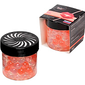 Ароматизатор на панель гелевый AIRLINE Банка с гелевыми шариками Kiss Ароматизатор на панель гелевый AIRLINE Банка с гелевыми шариками Kiss