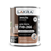  Эмаль ПФ-266 Золотисто-коричневый Лакра 1кг 