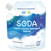 Гель для стирки Whitecat Soda на основе натур соды 1л Гросс Гель для стирки Whitecat Soda на основе натур соды 1л Гросс