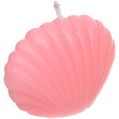 Свеча "Морская ракушка" 6х4,5, Розовый Свеча "Морская ракушка" 6х4,5, Розовый