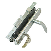 Замок врезной с ручкой 0211 СР хром АЛЛЮР Замок врезной с ручкой 0211 СР хром АЛЛЮР