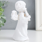 Сувенир Ангел-девочка музицирует, 10х5,5х12 см, полистоун, 9304549 Сувенир Ангел-девочка музицирует, 10х5,5х12 см, полистоун, 9304549