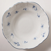  Салатник круглый 19 см Thun Bernadotte  декор "Синие мелкие цветы" БЕР0221 