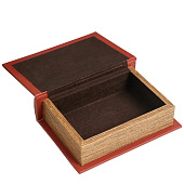  Сейф-книга Классика. Роза, 4х11х15 см, дерево, кожзам, 9809216 