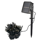  Садовая гирлянда 100LED желтый теплый SLR-G01-100Y /ФАZА 