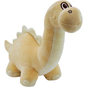  Игрушка мягкая Динозаврик, 14х28х40 см, кремовый, BH5759 