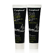  Подарочный набор COMPLIMENT Soft care kit man Only №1293 муж. (шамп+гель для бр.+гель после бр.) 