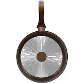 Сковорода 240/60мм Marble Induction а/п кофейный мрамор смки240а Сковорода 240/60мм Marble Induction а/п кофейный мрамор смки240а