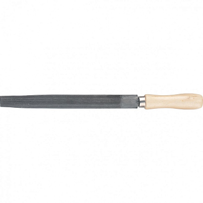 Напильник, 200 мм, полукруглый, деревянная ручка// Сибртех Напильник, 200 мм, полукруглый, деревянная ручка// Сибртех