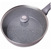  Сотейник 26х7.5см с крышкой 4276GR 