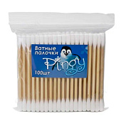 Ватные палочки Pingy 100шт. мяг.уп.