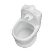  Ёршик туалетный с подставкой керамика Классик белый 761478 