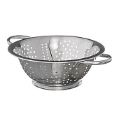 Дуршлаг на ножке 24 см "Классика" нержавеющая сталь Vetta 812-018 Дуршлаг на ножке 24 см "Классика" нержавеющая сталь Vetta 812-018