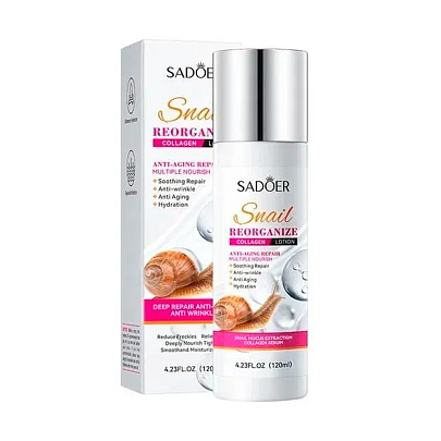  Лосьон SADOER С коллагеном улитки 120г 