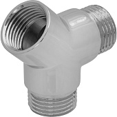 Тройник Y-образный 1/2" ВНН хром Тройник Y-образный 1/2" ВНН хром