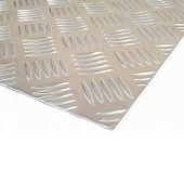  Лист алюминиевый АМг2 1,5х300х600 рифленый 