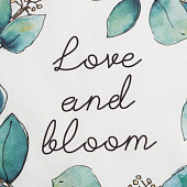  Дорожка на стол Этель Flower mood вид 1 30х70 см, саржа, 190 г/м2 