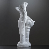 Фигура с кашпо "Гречанка большая", белый, 0,9 л/88 см 4253599 Фигура с кашпо "Гречанка большая", белый, 0,9 л/88 см 4253599