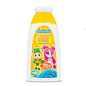 Молочко для загара KRASSA LIMPOPO KIDS ГЕРОЙЧИКИ супергеройское SPF-70+  150мл