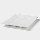 Тарелка Magistro «Лакомка», 25х20 см, прямоугольная, белая 4177879 Тарелка Magistro «Лакомка», 25х20 см, прямоугольная, белая 4177879