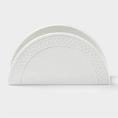  Салфетница фарфоровая Magistro Argos, 13,2х4,5х7 см,белый 10066645 