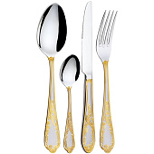 Набор столовых приборов Hoffburg HB-24004GS Miracle Набор столовых приборов Hoffburg HB-24004GS Miracle