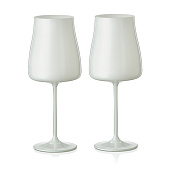 Набор бокалов для вина 400 мл Алекс "Black&White" 2 шт белый бокал 40950/400/D4594 Набор бокалов для вина 400 мл Алекс "Black&White" 2 шт белый бокал 40950/400/D4594