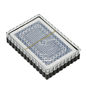 Карты игральные пластиковые 54 шт Время игры, покер, 9,5 х 6,5 см, синяя рубашка 10747168 Карты игральные пластиковые 54 шт Время игры, покер, 9,5 х 6,5 см, синяя рубашка 10747168