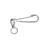 Карабин с вертлюгом оцинк. 50 мм (2 шт) Карабин с вертлюгом оцинк. 50 мм (2 шт)