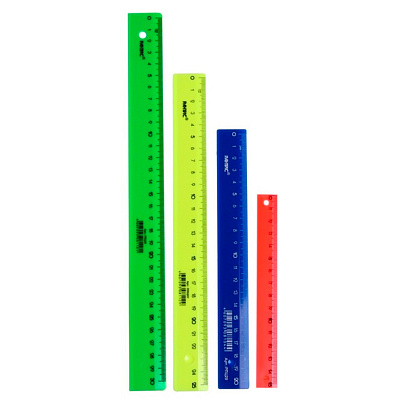 Набор 4 линейки Calligrata "Neon" 7503721 Набор 4 линейки Calligrata "Neon" 7503721
