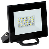 Прожектор LED СДО-7  30Вт 6500К IP65 черный /IN HOME
